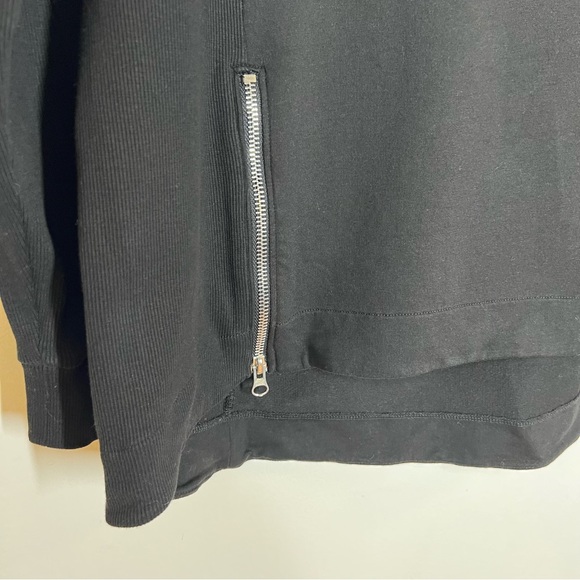 Universal Standard Corbelle Zip Hem Sweatshirt Sz 14 /16 - Picture 4 of 9